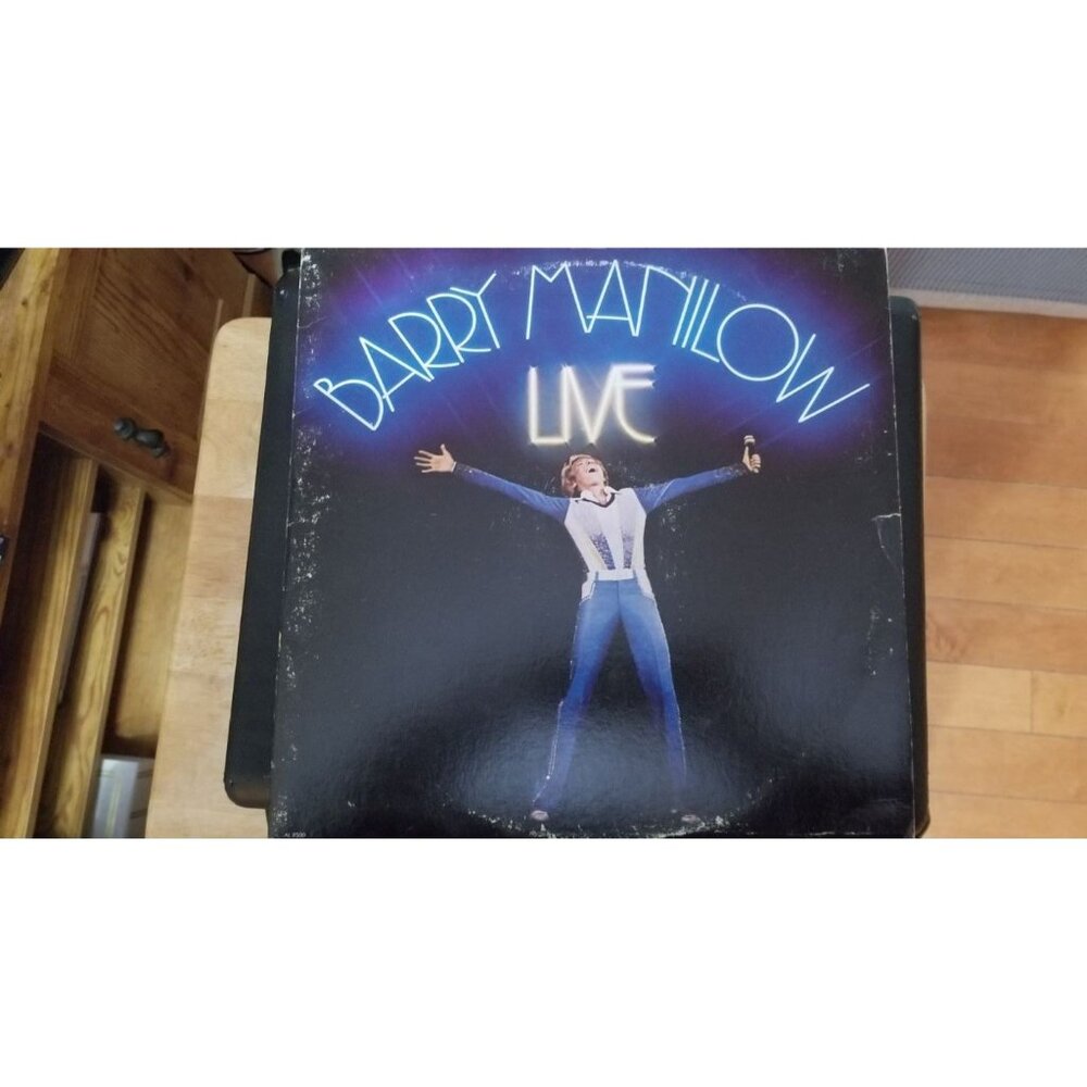 Vinyl Record - Barry Manilow Live - 1977